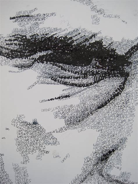 Jamie Glynn Finnegan: text drawing