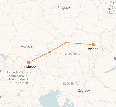 Vienna To Innsbruck Railjet Train Rail Tickets Austrian Trains