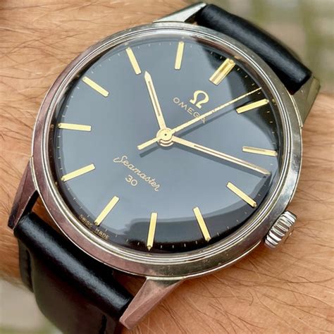 Omega Seamaster 30 Black Dial Cph Vintage Watches