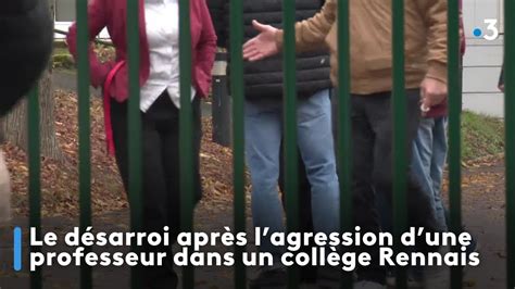 Rennes Le désarroi au collège après l agression au couteau d une