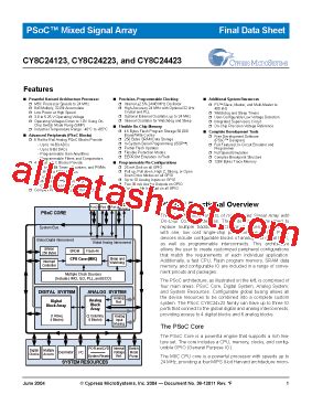 Cy C Datasheet Pdf Cypress Semiconductor