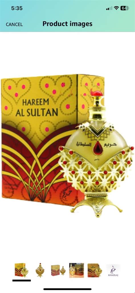 Hareem Al Sultan Gold Concentrated Perfume Oil By Khadlaj 35ml