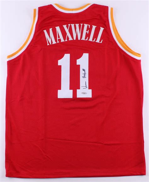 Vernon Maxwell Signed Rockets Jersey (TriStar) | Pristine Auction