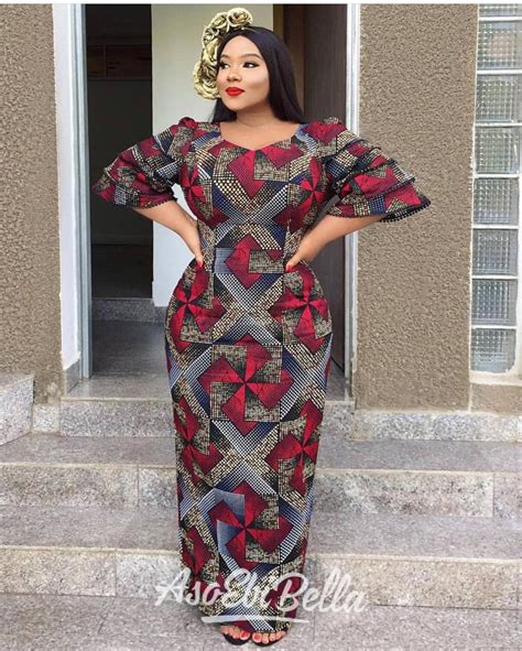 Presents The Latest Aso Ebi Styles Vol 243 Bellanaija Ankara Long Gown