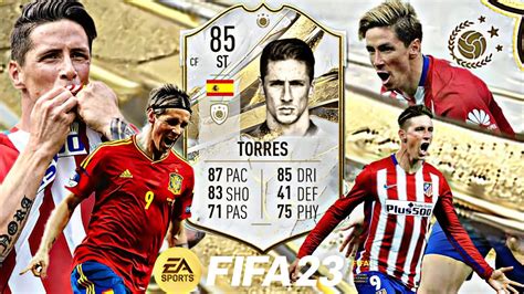 The Return Of El NiÑo🥵🇪🇸 85 Rated Base Icon Fernando Torres Review Fifa 23 Youtube