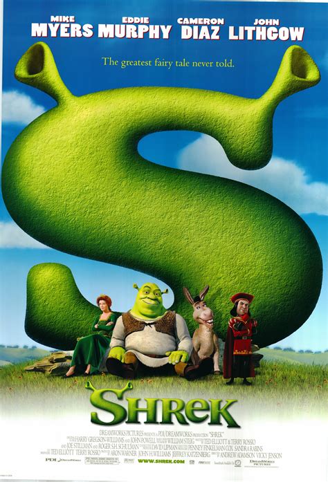 Shrek 2001 Original Movie Poster - Etsy UK