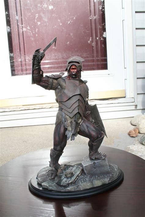 Collecting The Precious Weta Workshop S Uruk Hai Swordsman Statue