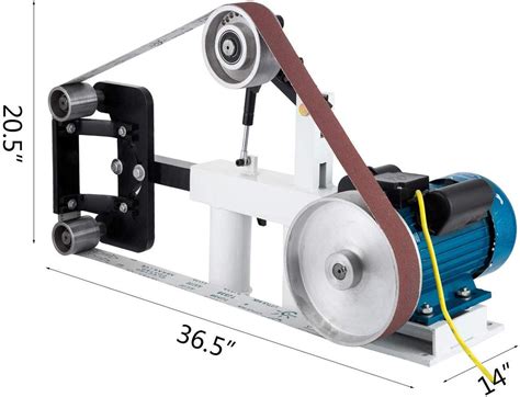 Mophorn Ponceuse à Bande 3 En 1 50mmx2082mm Belt Sander 1500W 2HP