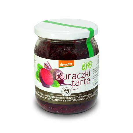 Buraczki Tarte BIO Demeter 470 G