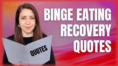 Quotes To Recover From Binge Eating By 📚 Youtube