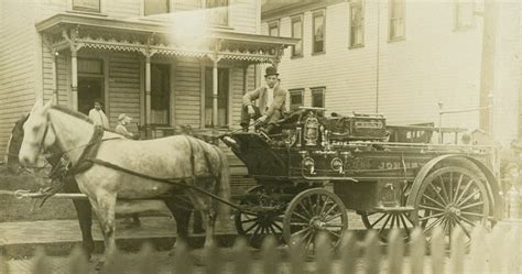 Vintage Johnstown: 1890's Horse Drawn Fire Wagon