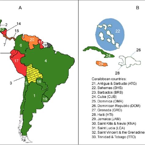 LAC countries with GMOs authorized for various purposes. Note. Data ...