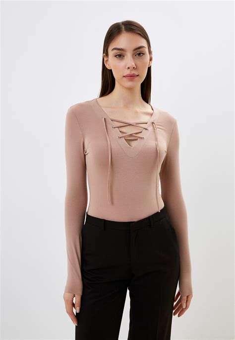 Боди Romee, цвет: бежевый, MP002XW01AS8 — купить в интернет-магазине Lamoda