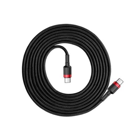 Baseus Cafule Cable Durable Nylon Cable Usb C Pd Usb C Pd Pd W