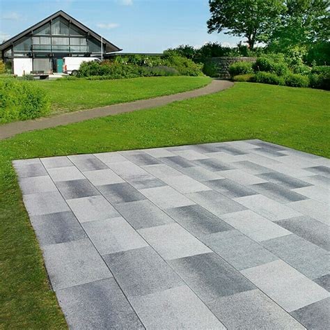 EHL Terrassenplatte Altano XL 80 X 40 X 5 Cm Anthrazit Beton BAUHAUS