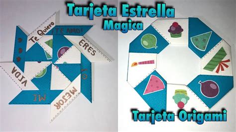 Tarjeta FÁcil Origami Estrella MÁgica Alee Fonseca Youtube