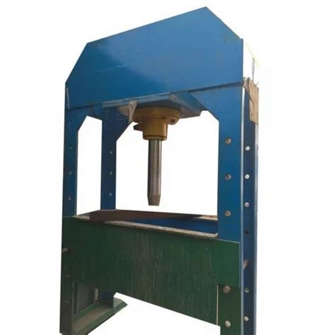 Mild Steel 100 Ton Automatic H Frame Hydraulic Press Machine At Rs