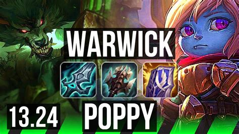 Warwick Vs Poppy Jng 1100 Games 8 2 7 Dominating Br Master