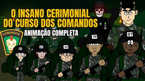 O INSANO CERIMONIAL DO CURSO DE COMANDOS COMPLETO EXTRAS Comandos