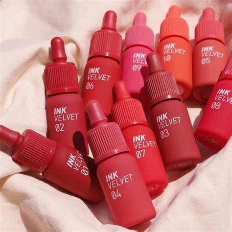 Son Kem Lì Peripera Lip Tint Ink Velvet Tint 2019 Bonita Cosmetic Shop