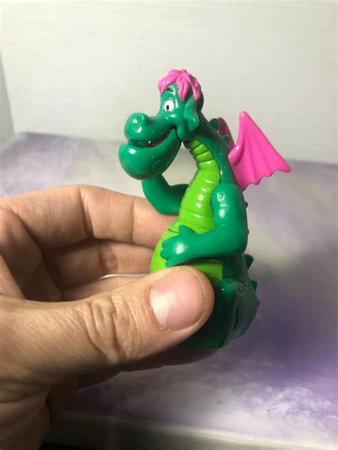 Vintage Disneys Petes Dragon Pvc Dragon Figure Toy Etsy