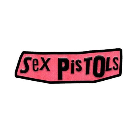 Sex Pistols Logo Embroidered Patch Ep458