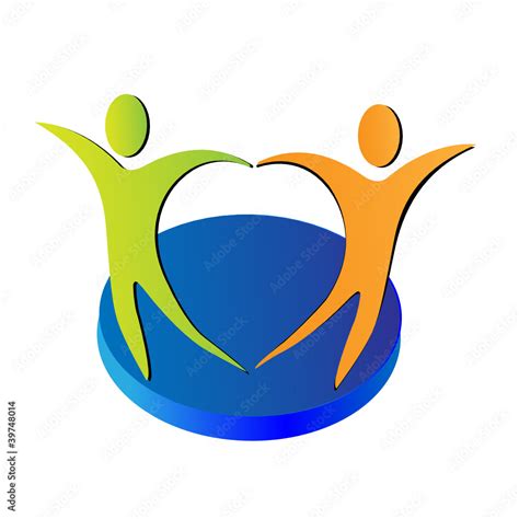 Teamwork Logo Stock Vector Adobe Stock