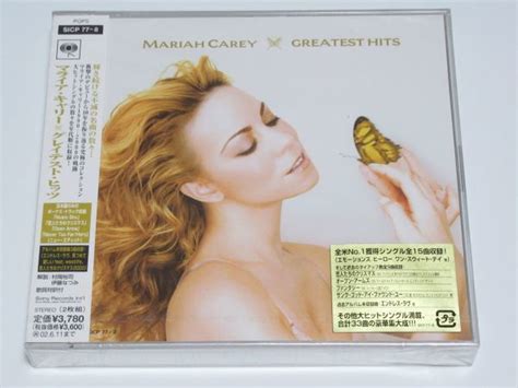 【やや傷や汚れあり】cd マライア・キャリー グレイテスト・ヒッツ 未開封 帯付 Sicp 77~8 2cd 全33曲 Mariah