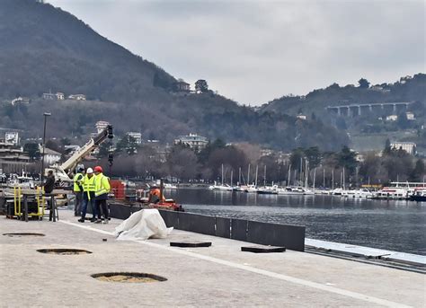 Lago di Como progetto paratie il Mose del Lario è allorizzonte Ma