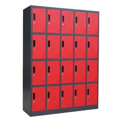 20 Door Employee Lockers Luoyang Hefeng Furniture