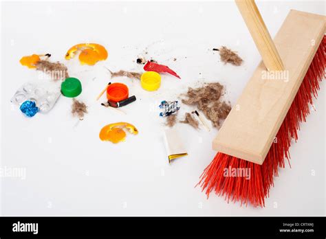 cleaning red mop stock photo alamy