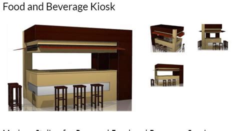 Beverage Kiosks Food And Beverage Kiosk Fast Food Kiosk