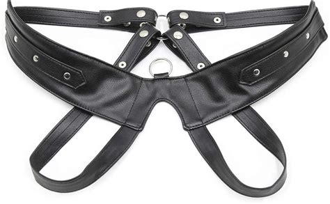 Herren Harness Geschirre Leder Sex Sm Erotik Latex Body H Stil Korsett Dessous Set Bondage
