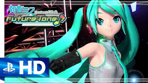 Hatsune Miku Project Diva Future Tone Official Trailer Ps4 1080p