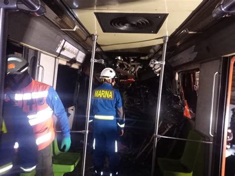 Accidente Línea 3 del Metro CDMX Dan de alta a 26 personas tras choque