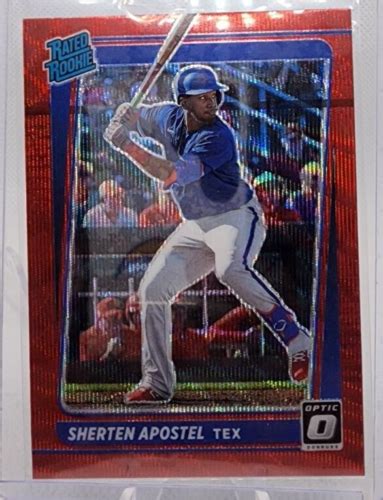 Panini Donruss Optic Rated Rookie Red Wave Prizm Sherten