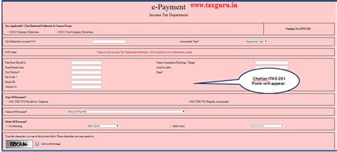 Tds Challan No 281 Pdf