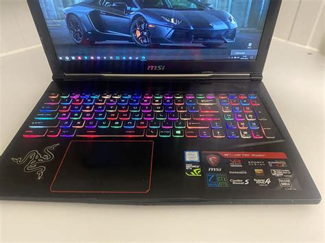 Laptop Gamingowy Msi Ge63vr 7rf Raider I7 Gtx 1070 16gb Ram Ssd Piła • Olxpl