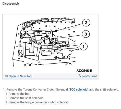 Diagram Shift Solenoid B Location 4l60e Shift Solenoid Sympt