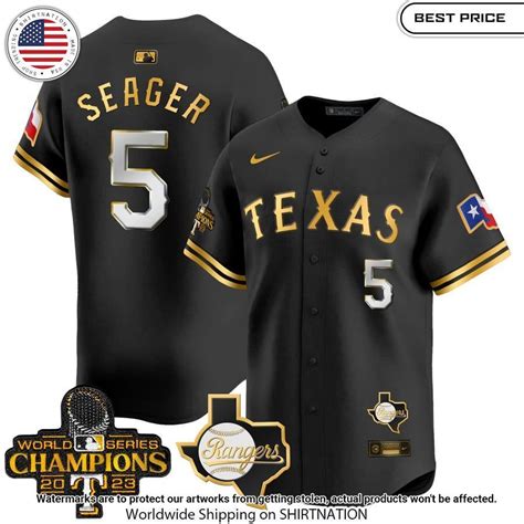 Texas Rangers World Series Champions Baseball Jersey • Shirtnation