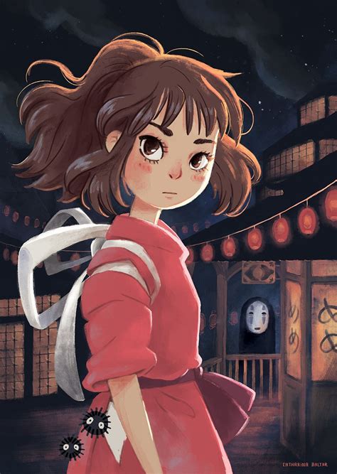 Illustration Mix On Behance El Viaje De Chihiro Chihiro Y Haku El