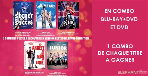 Concours Cine Media gagner des Blu ray DVD de différents films