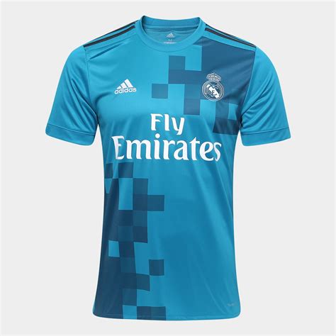 Camisa Real Madrid Third 1718 Snº Torcedor Adidas Masculina Netshoes