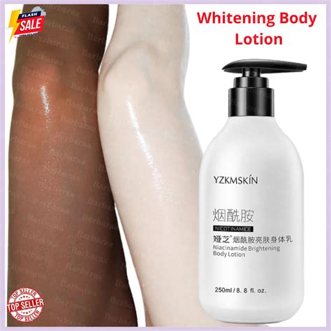 YZKMSKIN Niacinamide Whitening Body Lotion Lightening Moisturizing Anti