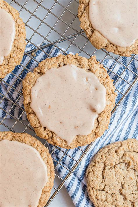 Iced Oatmeal Cookies Recipe Shugary Sweets