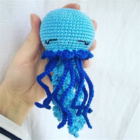 Amigurumi Jellyfish Keychain Free Crochet Pattern Amigurumi