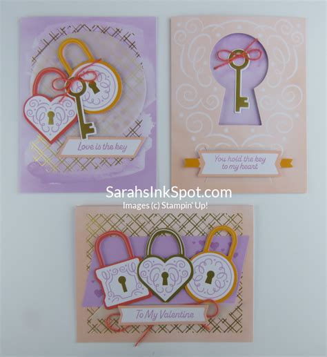 Stampin Up January Paper Pumpkin Kit Key To My Heart With Add On