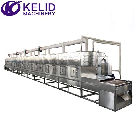 Automatic Tunnel Type Microwave Drying Sterilizer Machine China Microwave Drying Sterilizer