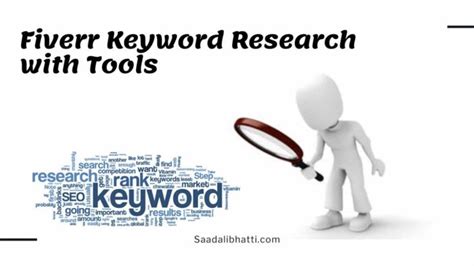 How To Do Fiverr Keyword Research For Your Gig The Right Way Fiverr