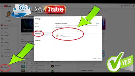 How To Change Youtube Email Address Youtube